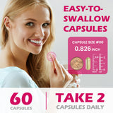 Litypure Cranberry Extract Capsules packaging dimensions