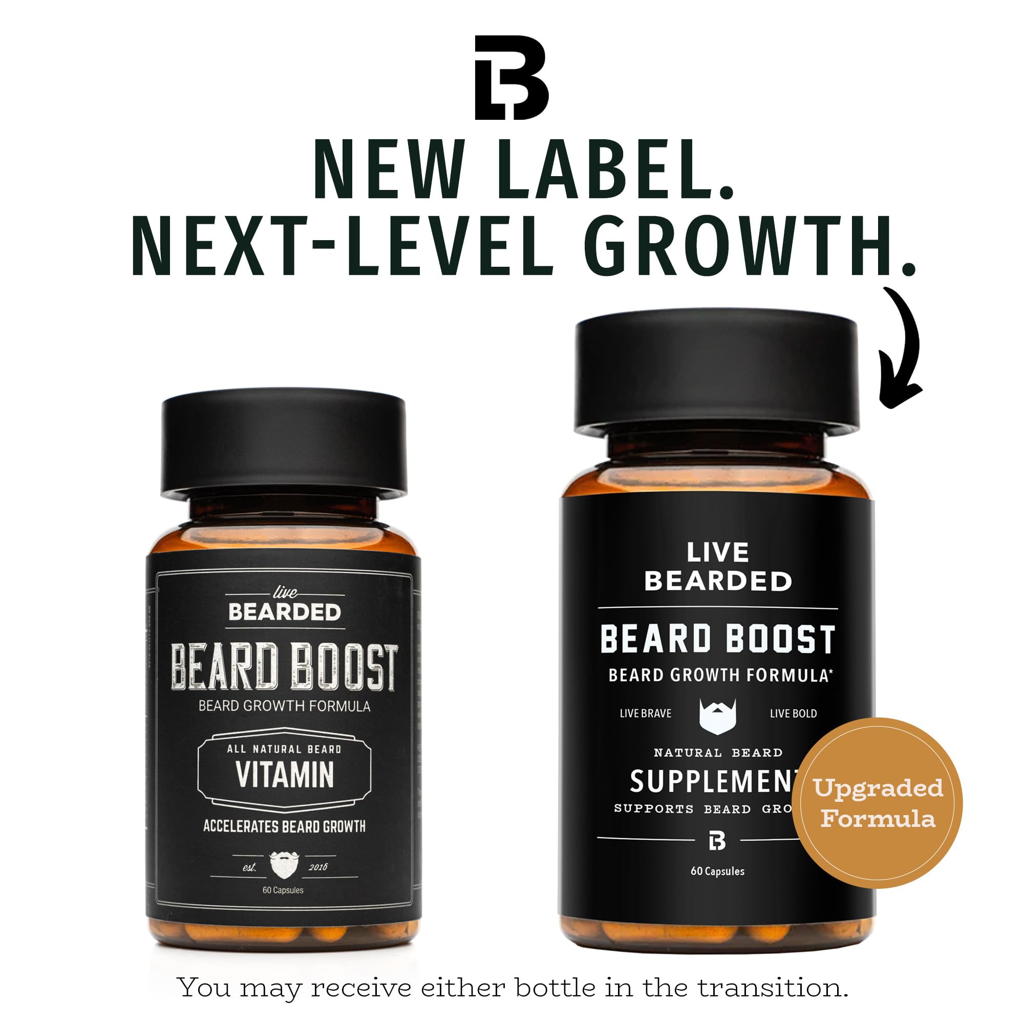 Live Bearded Beard support supplement ingredients list