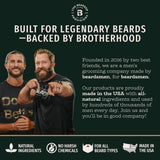 Live Bearded Beard support supplement packaging details