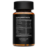 Live Bearded Beard support Supplement side view showing capsule details
