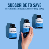 Live Conscious Beyond Collagen Supplement with biotin and vitamin C highlighted