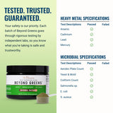Live Conscious Beyond Greens packaging side view