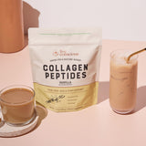 Live Conscious Collagen Peptides Vanilla with measuring scoop