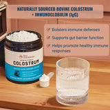 Live Conscious Colostrum Powder nutritional information
