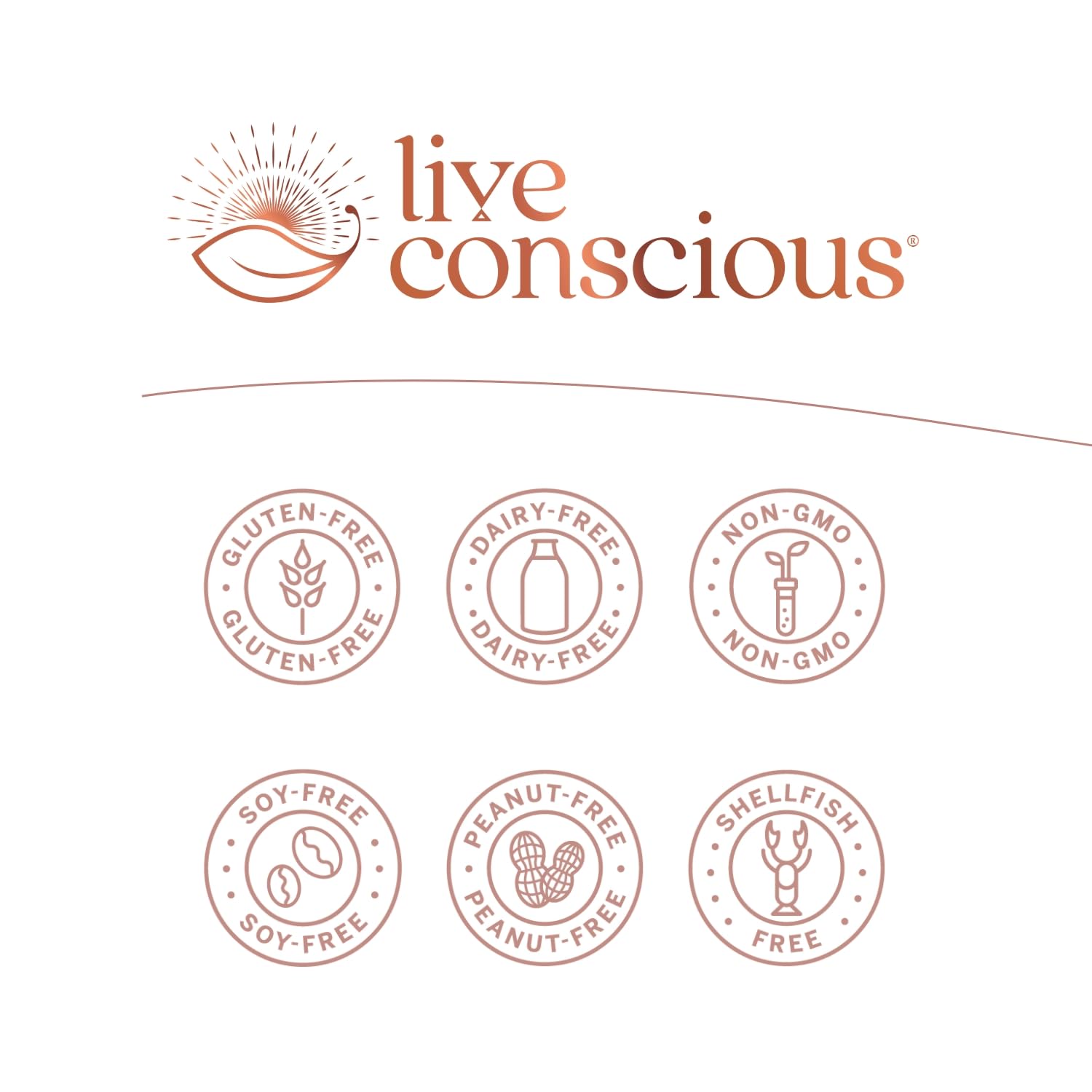 Live Conscious Omega-3 Fish Oil Supplement 2000mg bottle on a table