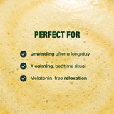 LIVE IT UP Golden Hour daily wellness Milk Latte Powder mixed with milk