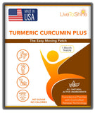 Live To Shine Curcumin Patches 30 Count front view