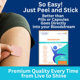Live To Shine Magnesium Chloride Patches with ingredients list