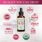 Live Wise Naturals Vitamin B12 Liquid Drops packaging
