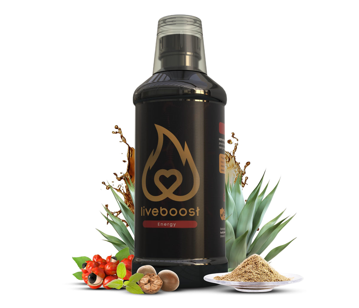 LIVEBOOST Multivitamin Liquid Supplement 480ml front view