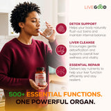 LIVEGOOD Milk Thistle Liver Support Supplement ingredients list