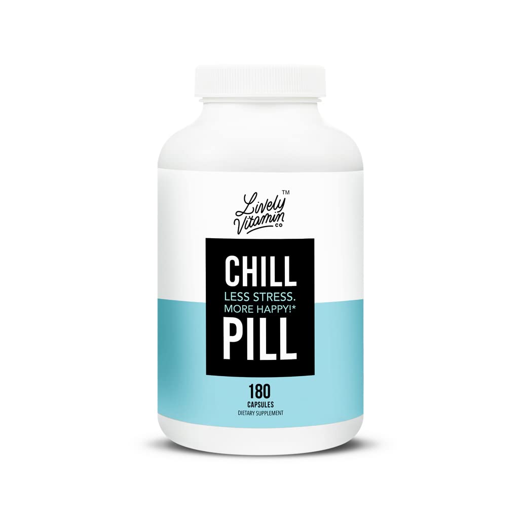LIVELY VITAMIN CO Chill Pill front view of packaging