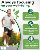 livenaturally Saw Palmetto Supplement on a wooden table