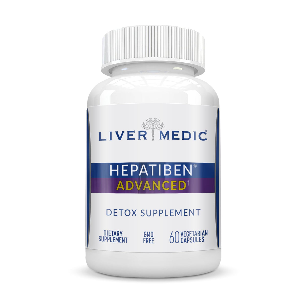 Liver Medic Hepatiben supplement bottle front view