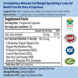 Liver Medic L-Glutamine Supplement 70g side view