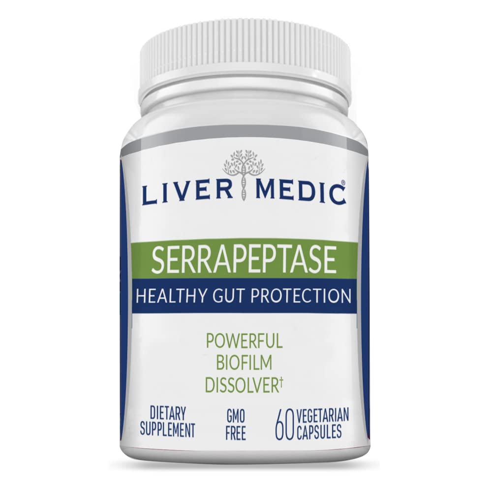 Liver Medic Multi-Enzyme Supplement 60 capsules front view