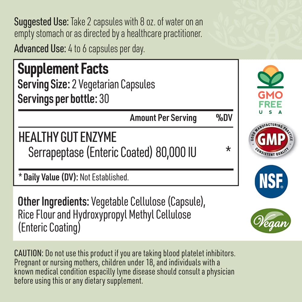 Liver Medic Multi-Enzyme Supplement bottle side view