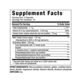 LIVERITE Liver Aid 118g opened bottle with capsules