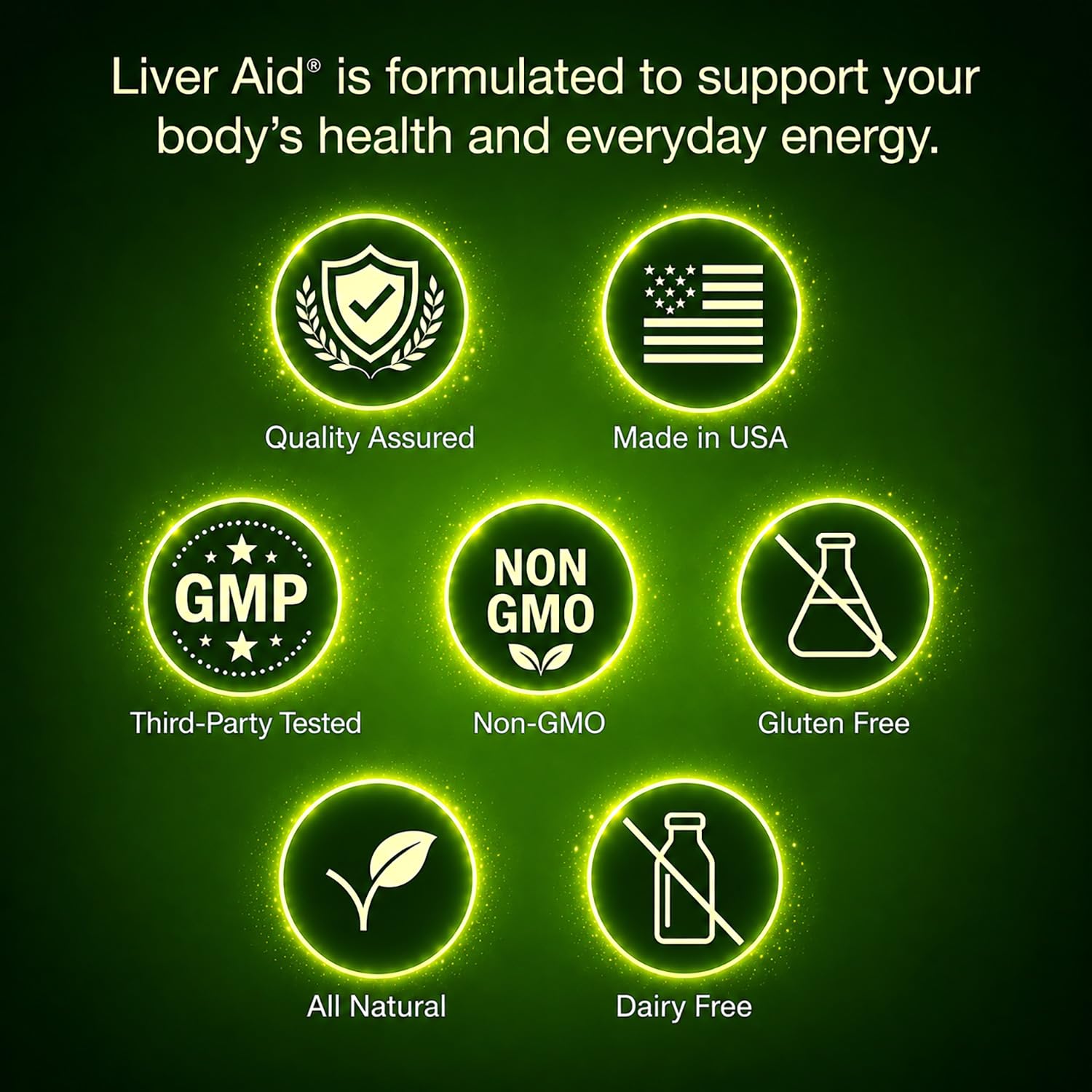 LIVERITE Liver Aid Supplement 231g on a wooden table