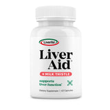 LIVERITE Milk Thistle Liver Aid Supplement front view