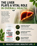 LIVERITE Milk Thistle supplement on a wooden table