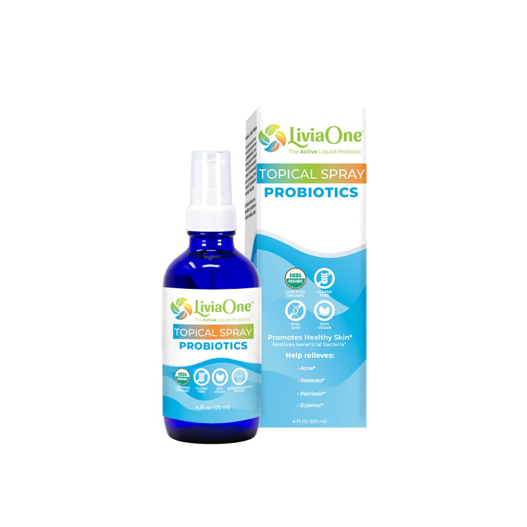 LiviaOne Probiotic Spray 227g front view with label