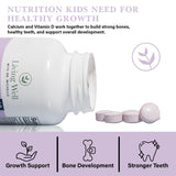 Living Well Chewable Kids' Vitamins on a kitchen counter