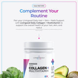 Livingood Daily 14-IN-1 Beauty Formula Supplement on a table