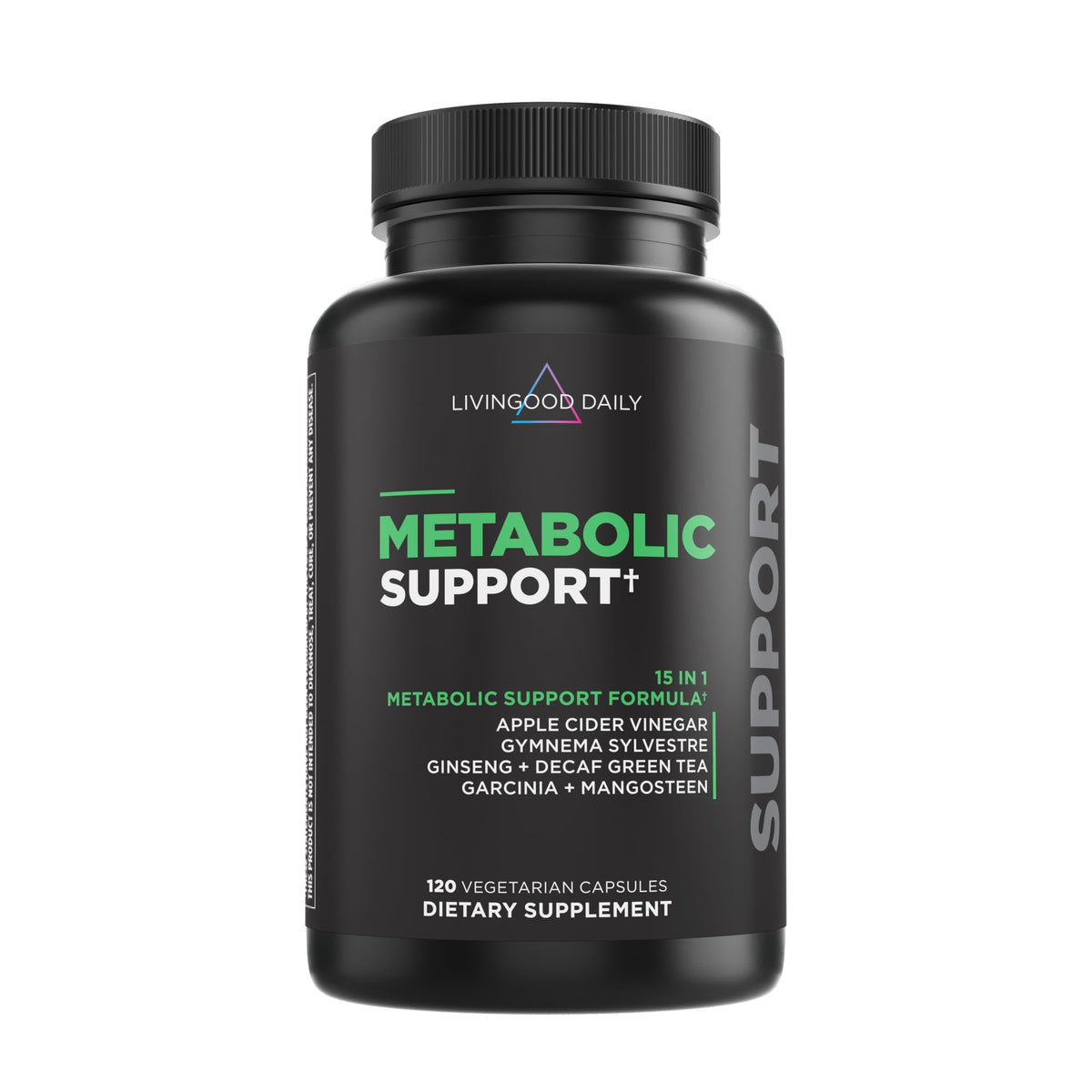 Livingood Daily a balanced routine Support 15-in-1 Supplement bottle front view