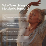Livingood Daily a balanced routine Support supplement ingredients list on packaging