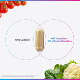 Livingood Daily B-Complex Vitamins side view of bottle