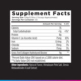 Livingood Daily Collagen Powder 227g close-up of label