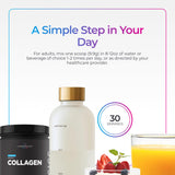 Livingood Daily Collagen Powder 227g with ingredients