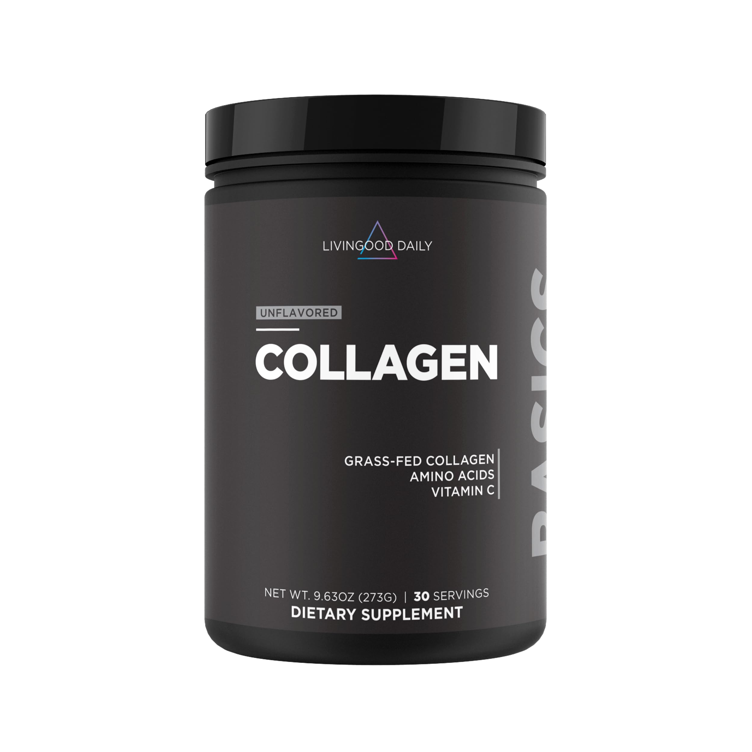 Livingood Daily Collagen Powder front view packaging