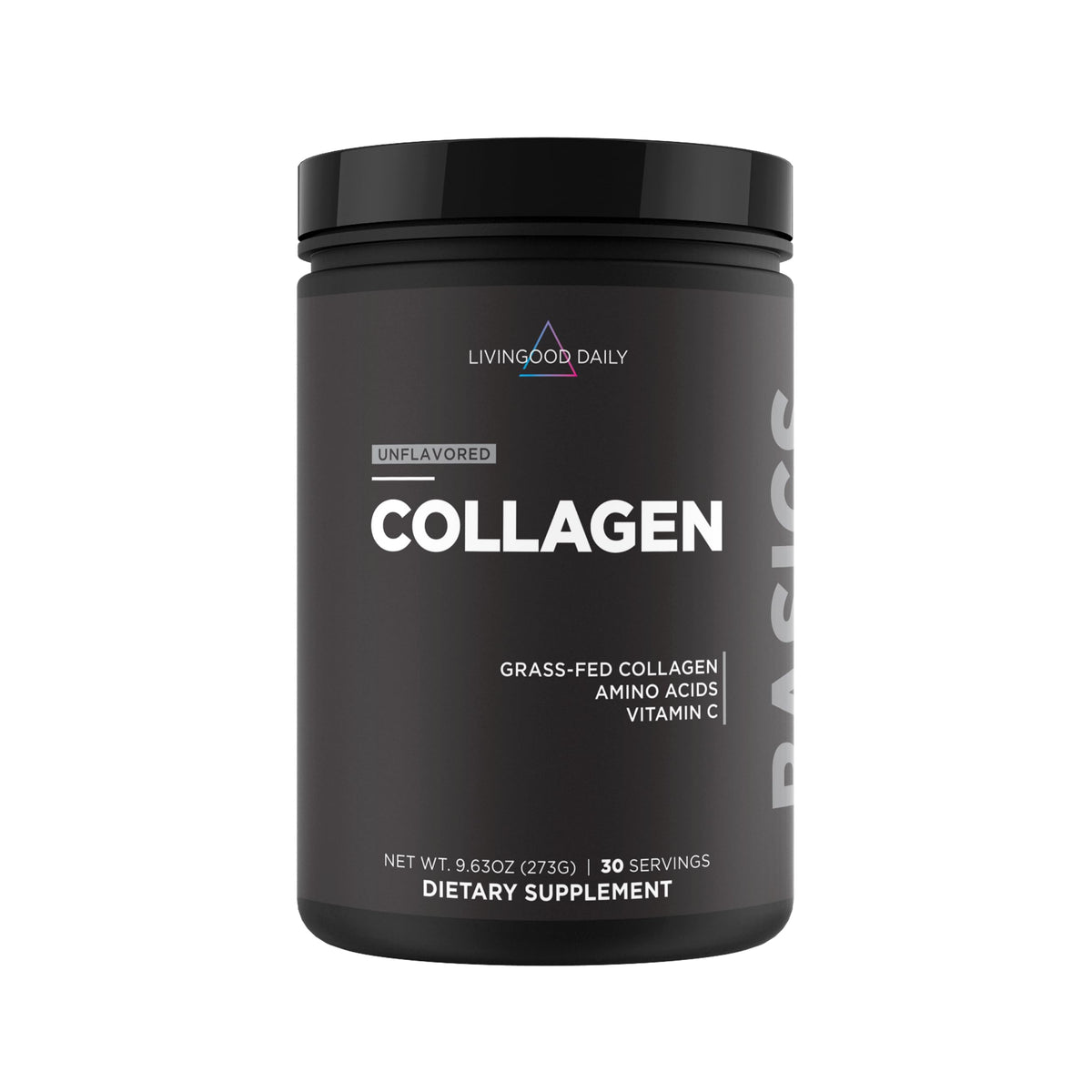 Livingood Daily Collagen Powder front view packaging
