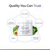 Livingood Daily Creatine Monohydrate powder with magnesium ingredients