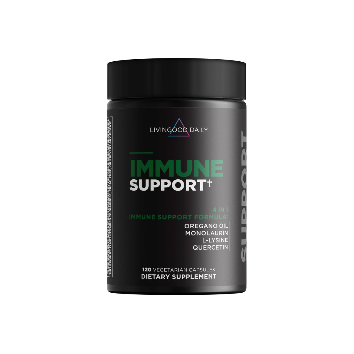 Livingood Daily daily wellness Support 120 vegetarian capsules front view