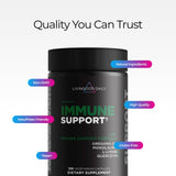 Livingood Daily daily wellness Support capsules in hand