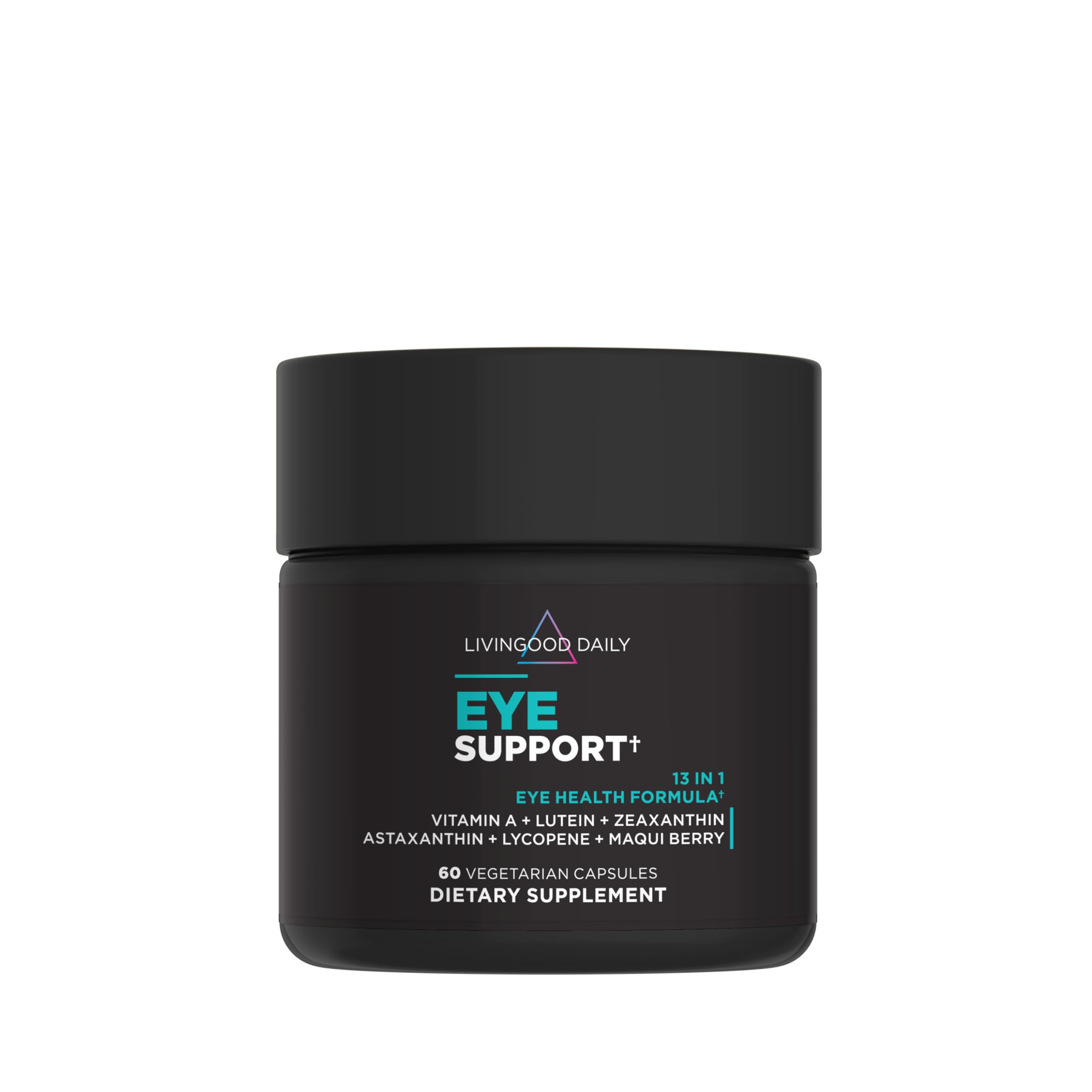 Livingood Daily Eye Support 13-in-1 Eye Formula bottle front view