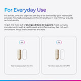 Livingood Daily GI Support L-Glutamine bottle with natural background