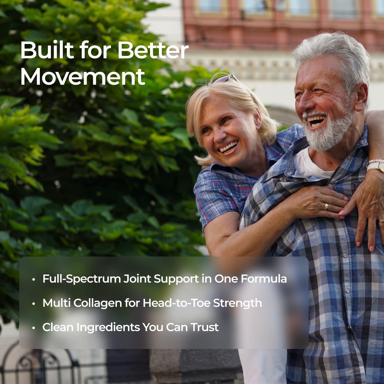Livingood Daily Multi Collagen Joint Support Supplement capsules on a table