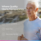 Livingood Daily Multi Collagen Joint Support Supplement in lifestyle setting