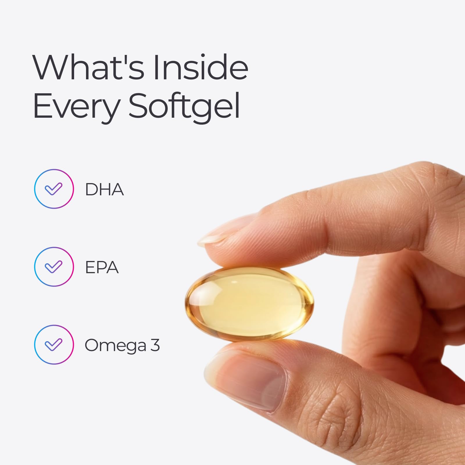 Livingood Daily Omega-3 Fish Oil Softgels close-up