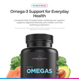 Livingood Daily Omega-3 Fish Oil Softgels packaging