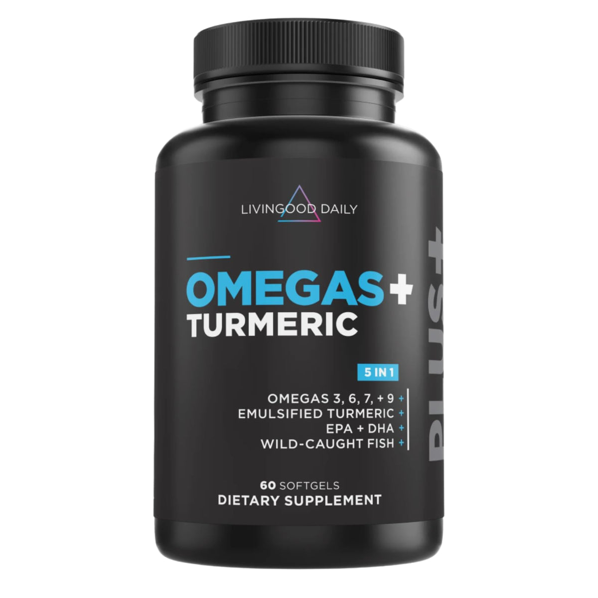Livingood Daily Omega Spectrum Support with Turmeric front view