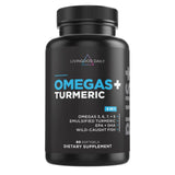 Livingood Daily Omega Spectrum Support with Turmeric front view