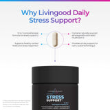 Livingood Daily Stress Support 12-in-1 Formula packaging