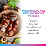 Livingood Daily Vessel & Vein Support 70g ingredients list