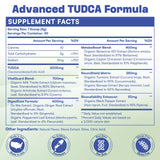 LivLyLuxe TUDCA powder with fresh herbs