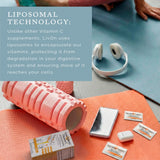 LivOn Laboratories Liposomal Vitamin C 14g packet back view